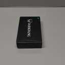 DARKFANG 1450 Lumen Tactical Flashlight with Green Laser Beam Combo, Low Profile Design Rechargeable Weapon Light for Picatinny Rail (Black)