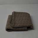 Collive 3x5 Entryway Rugs Indoor, Washable Bedroom Area Rug Non Slip Braided Cotton Kitchen Rugs, Black/Natural Farmhouse Throw Carpet Boho Floor Mat for Laundry Room Nursery House