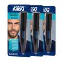 Just for Men 1-Day Beard & Brow Color, Temporary Color for Beard and Eyebrows, For a Fuller, Well-Defined Look, Up to 30 Applications, Dark Brown, Ships in Eco-Friendly Packaging (Pack of 3)