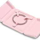 Oirlv Pink Velvet Bangle Gift Box Bracelet Storage Case Jewelry Gift Boxes