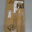 QEEIG Bathroom Floating Shelves for Wall - 15.7" Wall Mounted Shelf Over Toilet Farmhouse Home Decor Display Bookshelf Small 15.7 x 6.7 inch Set of 2, Rustic Brown