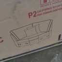 YOPTO 127\" L-Shaped Sectional Couch with Movable Ottoman & 6 Throw Pillows,7 Seat Chenille Upholstered Sofa W/2 Cup Holder,USB Port & Hidden Storage Box,DIY Combination,for Living Room,Apartment,Beige