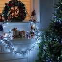 1500 LED Cluster Christmas Lights, Christmas Tree Lights Outdoor Indoor with 8 Modes & Timer & Remote, Firecrackers String Lights Waterproof for Garland Party Xmas Decorations, Cool White