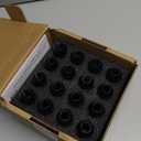 32pcs 14x1.5 OEM Lug Nuts for Chevy Silverado GMC Sierra 2500 3500,14mmx1.5 Black One-Piece Wheel LugNuts 1.75" H 7/8" Hex Replacement 2012+ Ram 2500 3500, 8 Lug Stock Wheel GM Part No 611-236 9596070