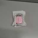 3 x for AirPods Pro 3 Case (2025) DamonLight Daisy Floral Engraved Shockproof Protective Soft Silicone Case Cover with Cleaning Pen and Keychain for Apple Airpods Pro 3rd Generation (Pink)