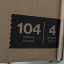 The Honest Company Comfort Dry Disposable Diapers for Sensitive Skin, Hypoallergenic, Wild Thang + All The Alpacas, Super Club Box Size 4 (2237 lbs) 104 Count