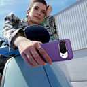 FNTCASE for Google Pixel 10-Pro-XL Case: Pixel 9 Pro XL Shockproof Protective Lightweight Duty Cell Phone Cover Rugged with Non Slip Textured Back - Military Protection Bumper Tough, Purple