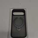 TORRAS 360Spin Magnetic Stand for Google Pixel 9 Pro Case/Pixel 9 Case, 12FT Military Protection, Compatible with Magsafe, Shockproof Translucent Slim Pixel 9 Pro Phone Case with Ring Holder, Black