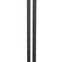 KES Black Towel Racks for Bathroom Freestanding, 37" Equal-Height Standing Towel Rack with Heavy Marble Base, Fits Large Bath Towel, 18/8 Stainless Steel, BTH229-BBK