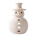 Decor Resin Snowman Christmas Decoration - Hand-Painted & Assorted Sizes, Ideal For Porch/Table/Kitchen Holiday Decor