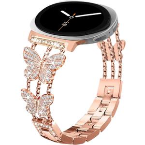 Bling Band Compatible for Samsung Galaxy Watch 8 40mm 44mm/8 Classic 46mm Bands, Diamond Butterfly Metal Bracelet Rhinestone Strap for Galaxy Watch 8/8 Classic Bling Band Compatible for Samsung Galaxy Watch 8 40mm 44mm/8 Classic 46mm Bands, Diamond Butterfly Metal Bracelet Rhinestone Strap for Galaxy Watch 8/8 Classic