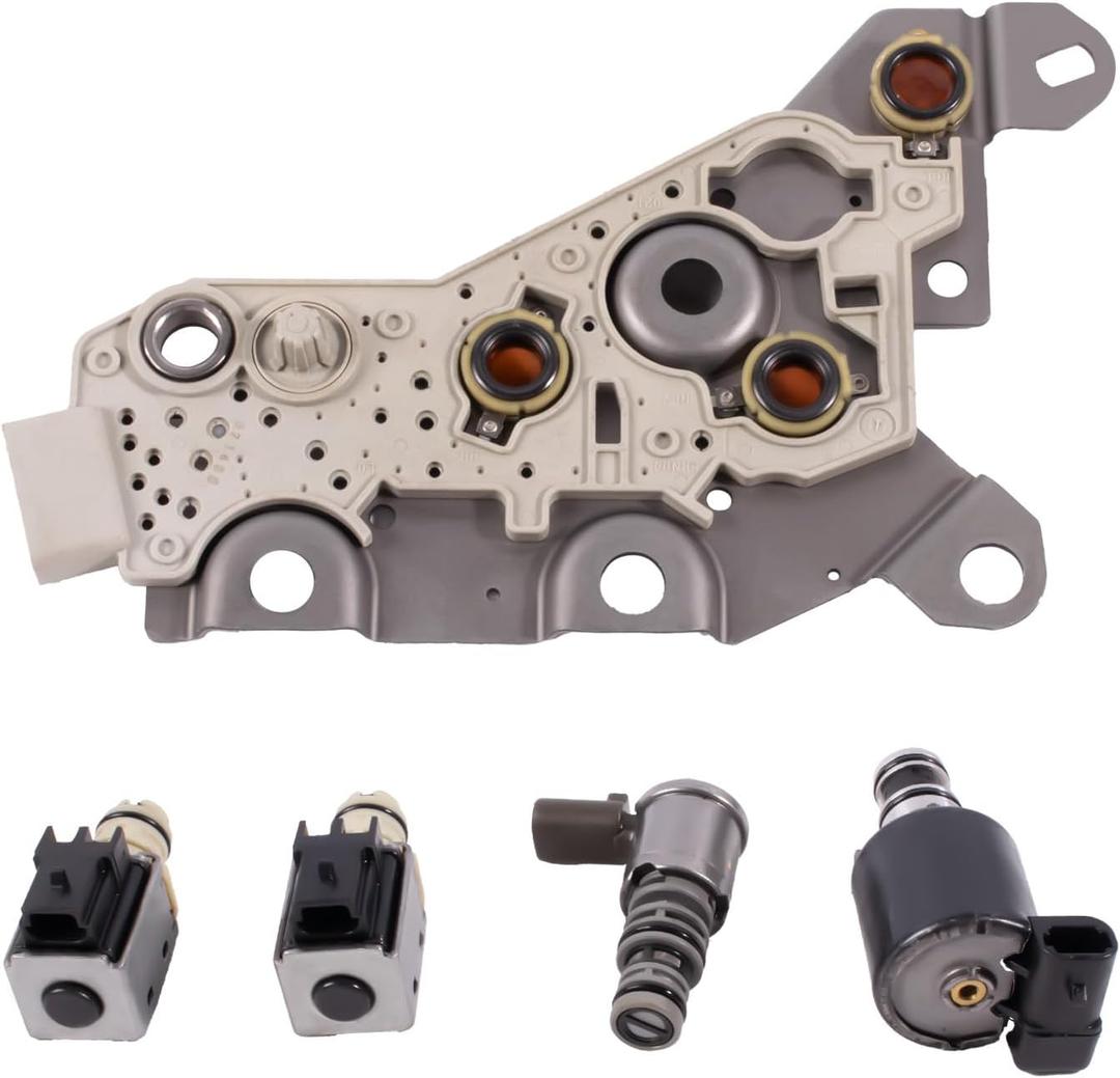 4T40E 4T45E Transmission Control Solenoid Valve Kit Compatible with Pontiac Sunfire G5 G6 Chevy Malibu Cavalier Cobalt HHR Saturn L300 2003-2010