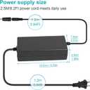 TREE.NB 54.6V 2A Electric Charger for 48v Fast and Safe Charging of 13S Li-ion Battery