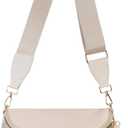 FEIBOON Spacious Nylon Crossbody Bag Bum Bag Handbags Wallets Purses Trendy Shoulder Bag for Women