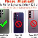 for Magnetic Samsung Galaxy S26 Ultra Case,[Compatible with MagSafe] Full Body Shockproof Protective Case,Wireless Charging,Hard Translucent Matte Phone Cover for Galaxy S26 Ultra (Black)