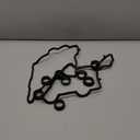 Engine Valve Cover Gasket Set VS50830R,for Subaru Foreste Outback Legacy 2.5L 2011-2019,for Subaru Impreza XV Crosstrek Crosstrek 2.0L H4 Gas DOHC 2012-2017,Valve Cover Gasket VS 50830 R