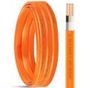 15ft NM-B 10/2 Wire with Ground,10/2 Electrical Wire 10 Gauge Non-Metallic Sheathed NMB Cable,10-2 NM-B Copper 10 AWG 2 Conductors with Ground,Residential Solid Indoor Copper Wiring for Outlet,Switch