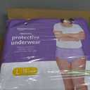 Amazon Basics Incontinence Underwear for Women, Maximum Absorbency, Fresh Protection, Postpartum, Disposable, Odor Protection, Comfortable Fit, Large, Lavender, 54 Count (3 Packs of 18)