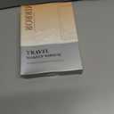 2 x Travel Makeup Mirror with Time & Temperature Display, 2000mAh Rechargeable Battery, 7.5" Portable Foldable Lighted Mirror with 148 Led Lights, 3 Color Lighting Modes, Touch Dimming