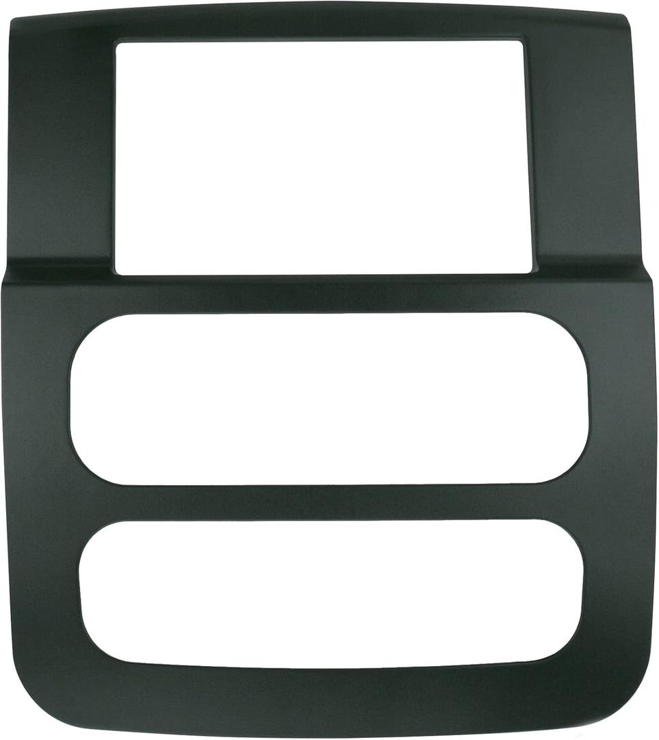 Scosche CR1299DDB Compatible with 2002-05 Dodge Ram ISO Double Din Dash Kit Black