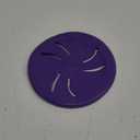 Indestructible Flying Disc, Interactive Dog Toy - Soft, Lightweight Fetch Toy for Medium Large Dogs - Floats in Water & Safe on Teeth, 9 inch (Large, Purple)