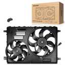 Torchbeam Engine Cooling Radiator Fan Assembly for 2011-2016 S60 2008-2015 S80 2015-2016 V60 2008-2010 V70 2010-2016 XC60 2008-2015 XC70 2.0L 3.0L 3.2L Electric Radiator Fan Kit Replacement SK28003