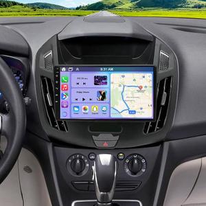 4+64G Android 13 Car Radio for Ford 2013-2019 Transit, 9 Inch IPS Touch Screen Car Stereo with Wireless Carplay/Android Auto,GPS, WiFi, Bluetooth,FM, Support OBD2/DVR/DSP