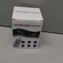 LED Devil Eye Lights for Windshield 15"x4" [Advanced Chip, 100% Synced Dual Screen] Dynamic Flexible Programmable Custom LED Eyes Display for Car Motorcycle Window with Remote & APP Control