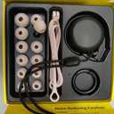 Earplugs for Sleeping,Noise Reduction Soft Silicone Ear Plugs with 7 Pairs Ear Tips&One Connection Cord,Hearing Protection Reusable Earplugs for Sleeping,Concert, Work&Sound Reduction 25dB-30db (Rose Pink)