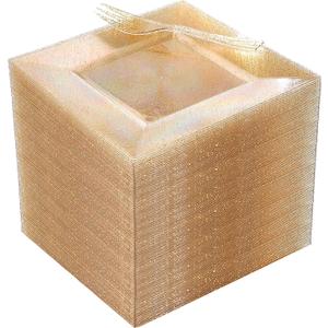 DaYammi 200Pcs Gold Dessert Plates Including 100Pcs Appetizer Plates 6",100Pcs Plastic Forks 5.7",Gold Glitter Plastic Square Plate for Party,Gold Salad Plate and Cake Forks for Party Wedding