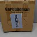Garbuildman Squirrel Baffle for Bird Feeder Pole, Outside Pole Mount Bird House Guard for Outdoor Shepherds Hook, 19 Inch Diameter, 1 Pack