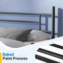 Avenco Metal Platform Bed Frame Full Size with Classical Headboard and Footboard, 14 Inch, Under Bed Storage, Strong Metal Slats Support, Mattress Foundation, No Box Spring Needed