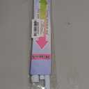 Tension Rod 28 to 48 inch, Adjustable Curtain Rods No Drilling Spring Rods Extendable Pressure DIY Tension Rod for Window Closet Kitchen, White