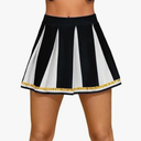 Cheerleader Skirt for Women Carnival Stage Performance School Sports Size 140