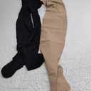 Compression Pantyhose for Women & Men, 2 Pairs 15-20mmHg Medical Graduated Compression Stockings Leggings