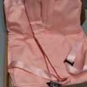 Cunno 1 Piece Nylon Backpack Kids School Backpack for Toddler Girls Boys Plain Waterproof Preppy Bookbags Travel for Student (Pink)