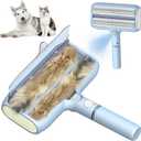 Pet Hair Removal Tool: New Upgraded Pet Hair Remover with Fur Bin-Reusable Lint Roller for Pet Hair-Cat and Dog Hair Remover for Couch, Furniture, Carpet, Clothes, Car Seat - Essential for Pet Owners