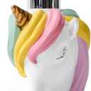 Unicorn Soap Dispenser, Cute Soap Dispenser, Unicorn Bathroom Decor, Hand Soap, Shampoo, Shower Gel Dispenser, Suitable for Bathrooms, Kitchen Countertops, Bathroom Accessories (Unicorn)