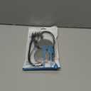 4 in 2 Retractable Charging Cable 4A,2Pack 4Ft Multi Chargers for All Devices,USBC Charging Cable with A/C to Type C/L/Micro USB Ports Universal Multiple USB Cable for iPhone Series/Samsung/Tablets/PS (Grey)