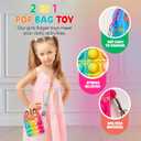 120 Pcs Fidget Toys Pack, Pop Sensory Party Favors Set Gifts for Kids Adults Boy Girl Stocking Stuffers Autistic Bulk Goodie Bag Filler Treasure Box Classroom Prizes School
