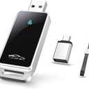 Android Auto Wireless Adapter, Convert Factory Wired to Wireless, Easy Plug and Play Setup, Zero Delay, Supports Voice Assistant, Compatible with Android 11+