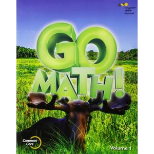 Student Edition Volume 1 Grade 3 2015 (Go Math!) 1st Edition by Houghton Mifflin Harcourt (Author)- Paperback