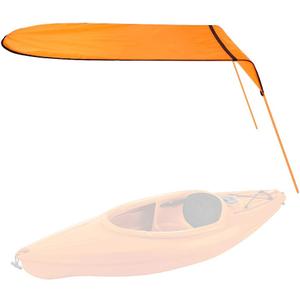 KUUQA Kayak Boat Canoe Sun Shade Canopy for Single Person (Orange)
