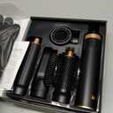 5 in 1 Blow Dryer Brush, Upgrade Hair Dryer Brush Set Negative Ion Air Styler Curling Wrap Air Curler, Hot Air Brush Curling Iron Hair Styling Tools As A Gift for Straight/Curl/Dry/Smooth