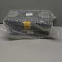 Deli Small Tool Box, 15in Plastic Toolbox with Handle,Portable Tool Box with Removable Tray and Lockable Design,Tool Storage Box for Home, Workbench and Garage Organization