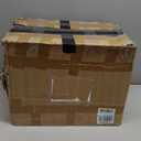 Wood Garden Edging, Natural Wooden Solid Log Fence Border Decorative for Flower Bed Barriers and Landscape Fencing, 11.8 in H x 3.0 ft L, 1.9 in Diameter (4PACK)