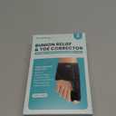 Toe Splint for Broken Toes - Big Toe Splint for Women & Men - Support Brace for Day & Night Use - Bunion Corrector for Pain Relief - 1 Pair