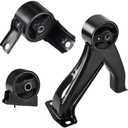 JDMON 3Pcs Engine Motor & Transmission Mount Kit Replacement for Jeep Compass Patriot 2.4L 4WD 2007-2017, 2007-2008 Dodge Caliber Compatible with A5416, A5476, A5415, EM3157, EM-3130, EM-3131