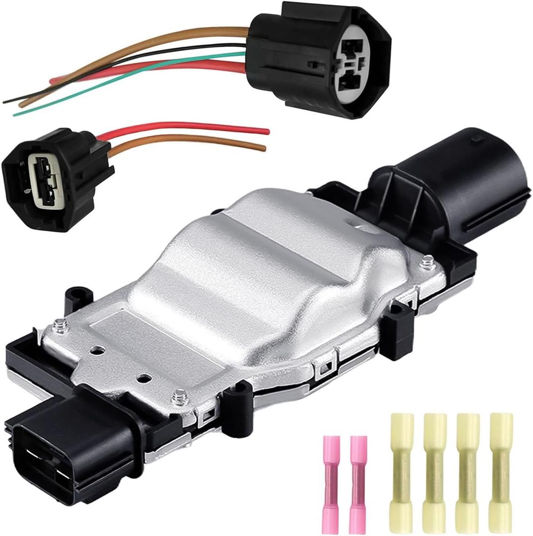New 1pc 1137328567 Engine Radiator Cooling Fan Control Module Unit Compatible with 12-18 Focus 13-16 Escape 14-17 Transit Connect 10-13 Mazda 3