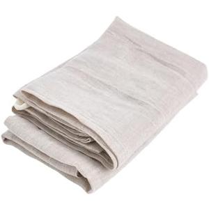Yamalinn 100% Linen Hand Kitchen Towels 13x29 Inches 2-Pack with Hanging Loop-Thin Reusable Soft Lightweight Dish Tea Towels for Bathroom, Drying Dishes, Cleaning, Baking & Decorative Use